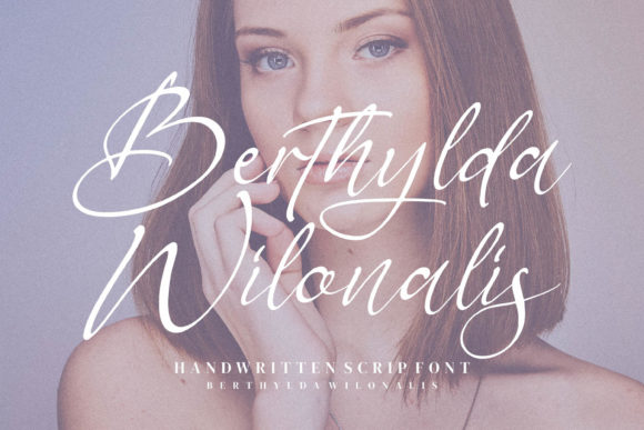 Berthylda Wilonalis: The Elegant Script Font That Elevates Small Business Branding
