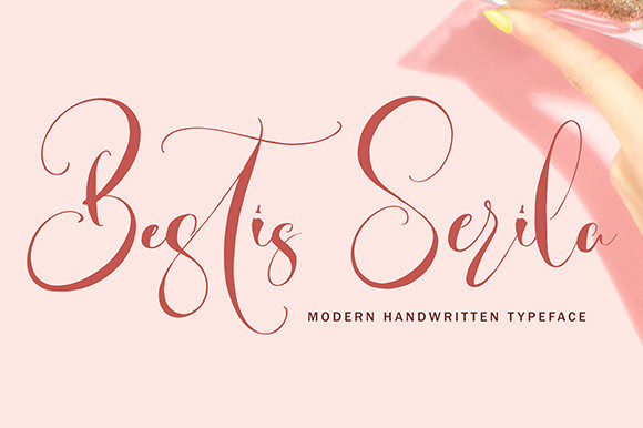 Bestis Serila: A Handwritten Font That Elevates Small Business Branding