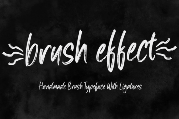 Brush Effect: A Handwritten Font for Authentic Branding