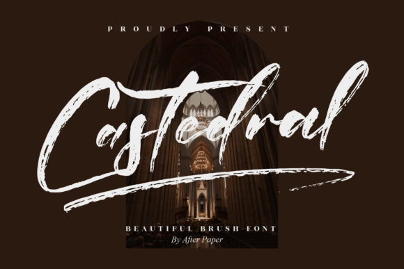 Castedral: A Designer’s Dream Typeface for Romantic Branding Projects