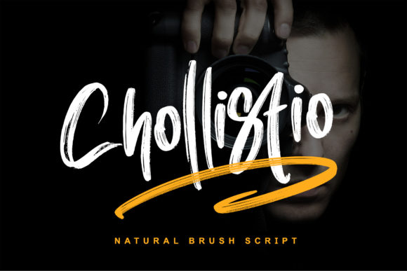 Chollistio: A Charming Script Font for Editorial Design