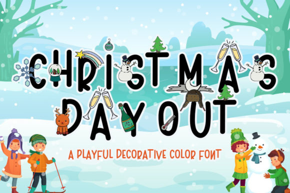 Christmas Day Out: A Handwritten Font for Your Brand
