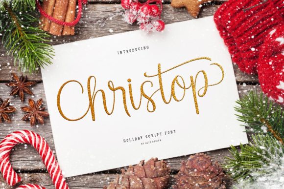 Christop: A Chic Script Font for Sophisticated Branding Projects
