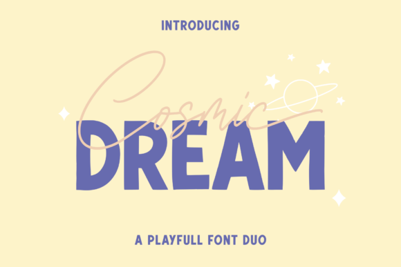 Cosmic Dream: A Chic Script Font for Branding