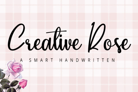 Creative Rose: A Timeless Handwritten Font for Makers and Sellers