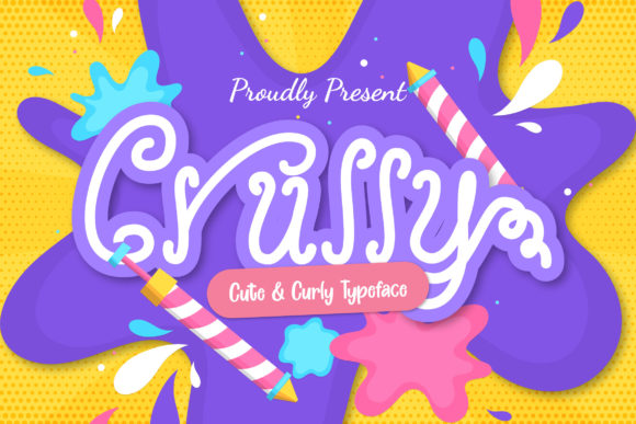 Crully: A Whimsical Handwritten Font for Modern Web Design