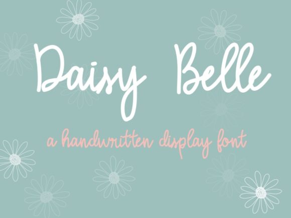 Daisy Belle: A Handwritten Font That Elevates Editorial Design