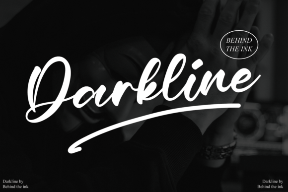 Darkline: A Playful Script Font for Marketers