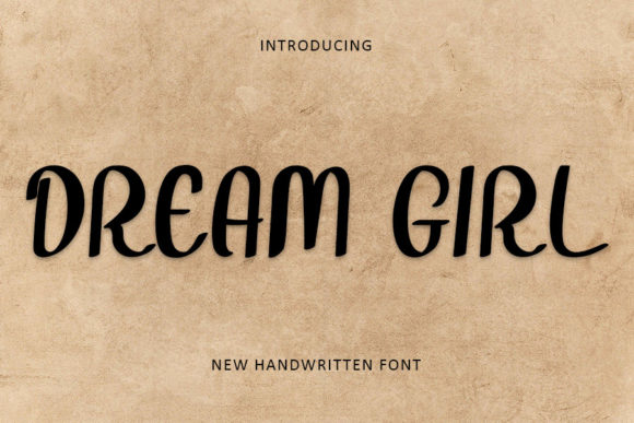 Dream Girl: A Handwritten Font for Modern Web Design
