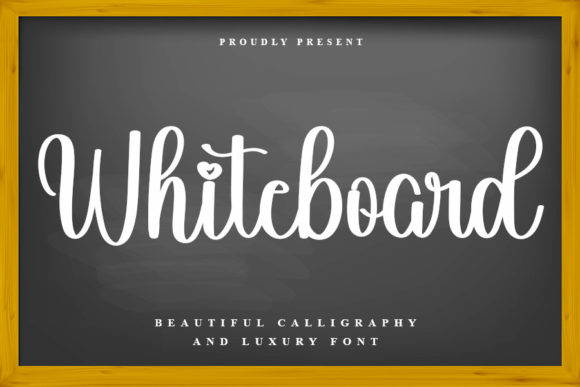Elegance in Editorial Design: The Whiteboard Script Font