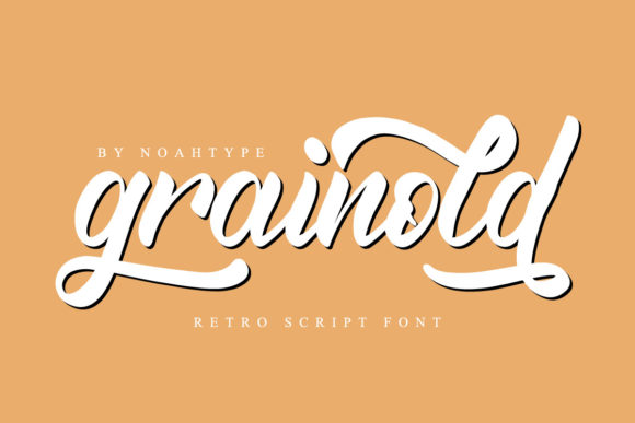 Grainold: The Elegant Script Font for Polished Branding
