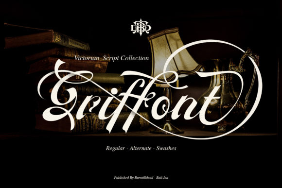 Griffont: A Victorian Handwritten Font for Brand Identity