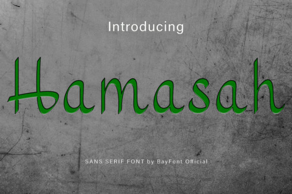 Hamasah: A Playful Script Font That Elevates Campaign Visuals