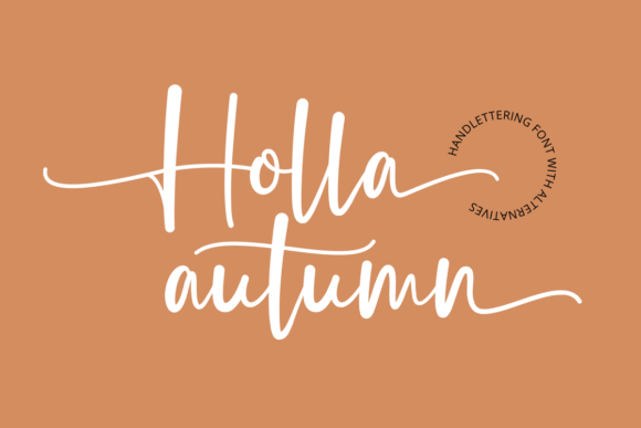 Holla Autumn: A Handwritten Font That Elevates Your Brand’s Personality