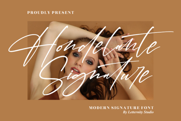 Hondelante Signature: A Graceful Script Font for Editors