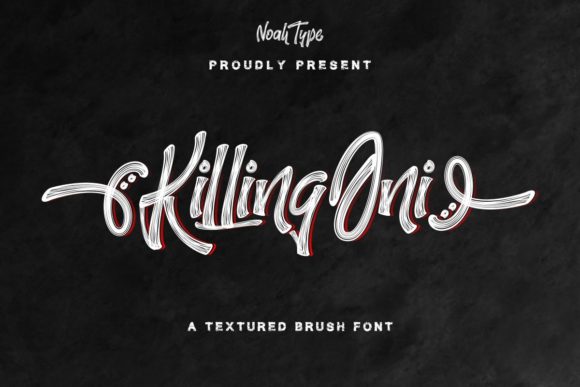 KillingOni: A Trendy Handwritten Font for Crafters