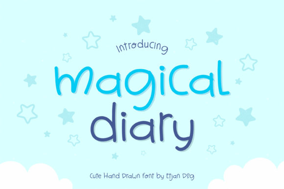 Magical Diary: A Chalkboard-Inspired Font for Creative Web Typography