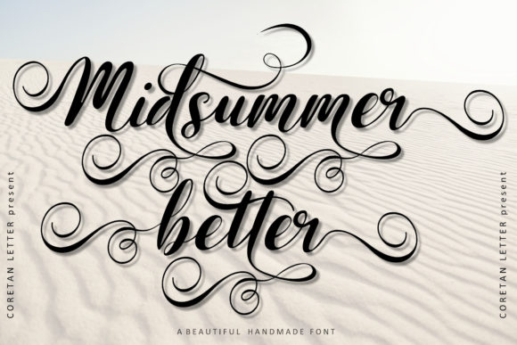 Midsummer Better: A Script Font That Elevates Small Business Branding