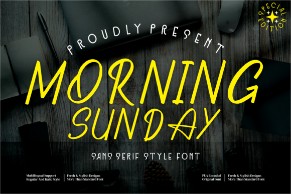 Morning Sunday: A Handwritten Font for Your Brand