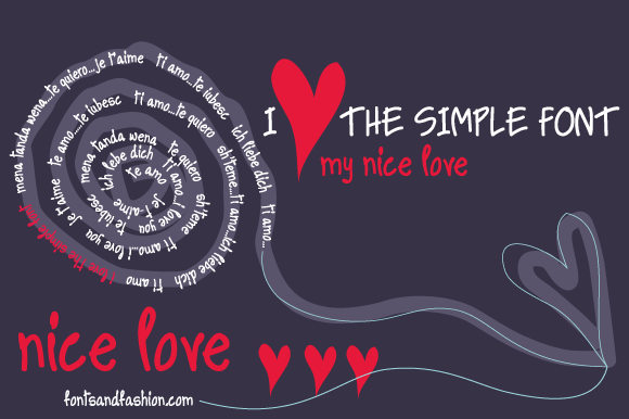 Nice Love: A Handwritten Font for Your Brand