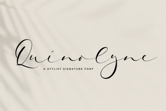 Quinolyne: The Perfect Handwritten Font for Small Business