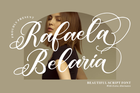Rafaela Belaria: A Handwritten Font That Elevates Digital Marketing Design