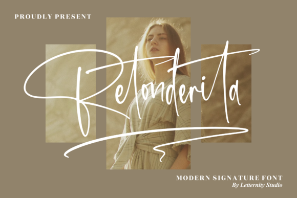 Retonderita: The Elegant Script Font for Crafters