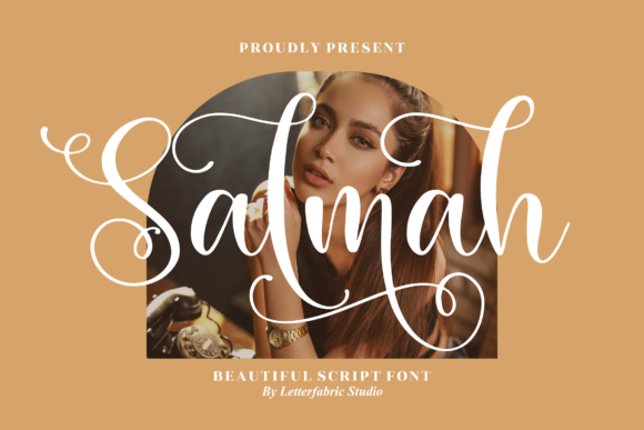 Salmah: A Refined Script Font for Makers