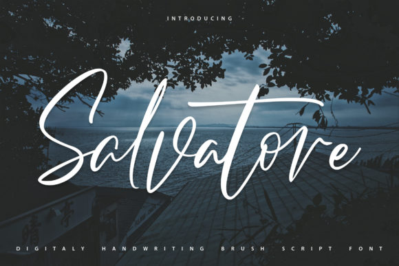 Salvatore: A Vintage Script Font for Marketers