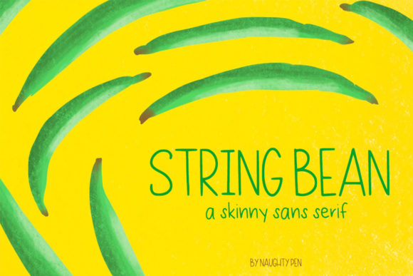 String Bean Skinny: A Designer’s Take on This Delicate Script