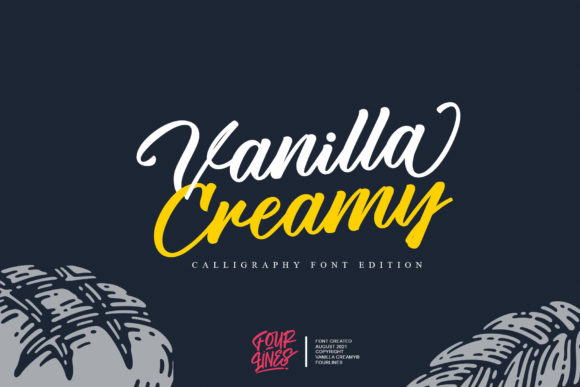 Vanilla Creamy: A Versatile Script Font for Modern Web Design
