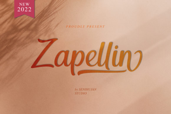 Zapellin: A Refined Script Font for Elegant Web Typography